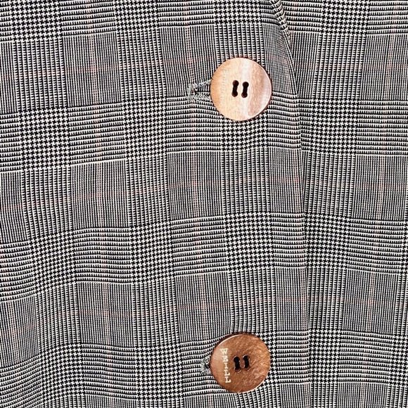 Weill France Women’s Glen Plaid Wool Blazer Paris Designer Womens Size US 8 EUC - Picture 5 of 13
